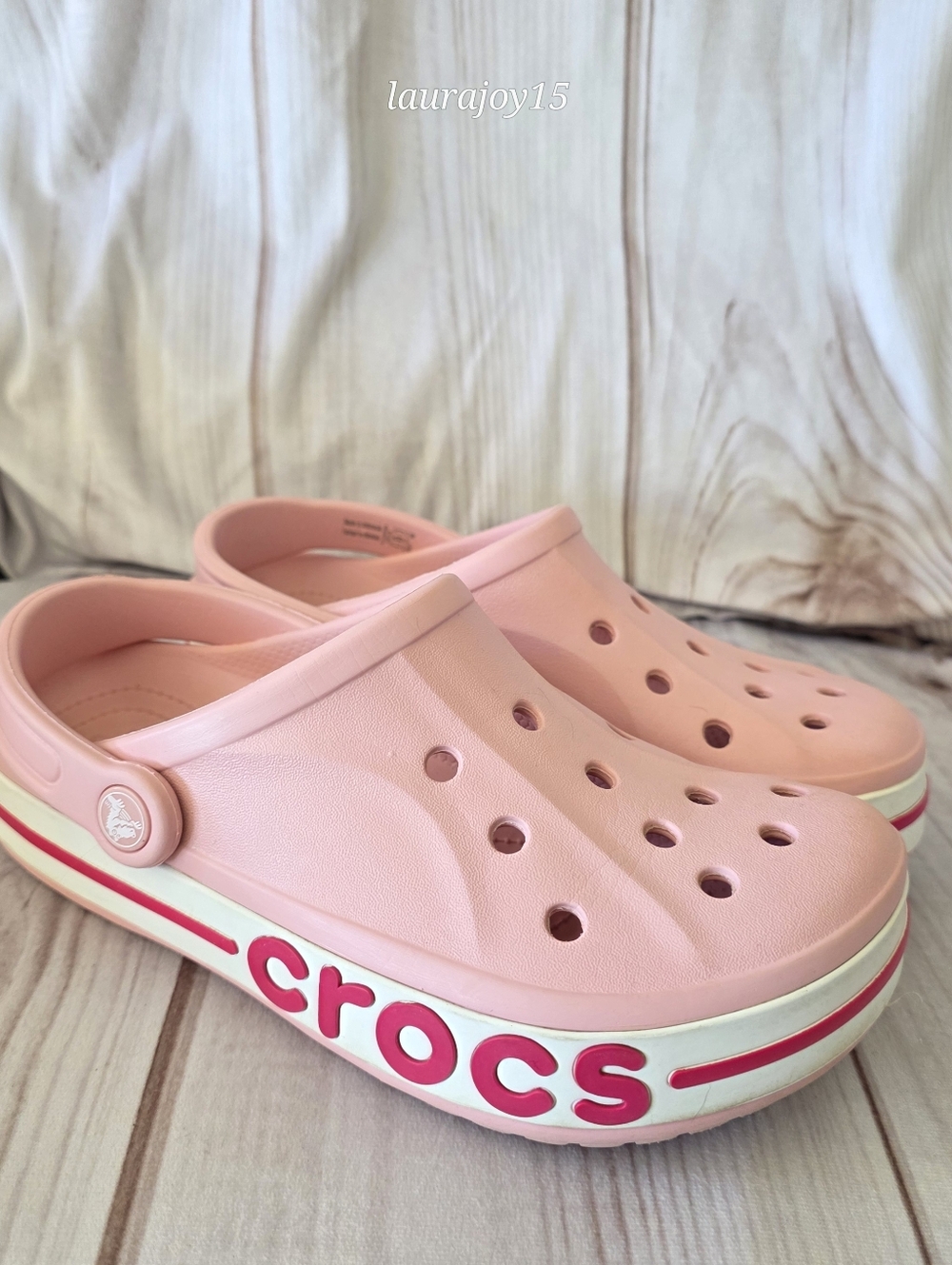 Crocs Bayaband Slip On Clog Sandals Roomy Fit Womens 8 Mens 6
